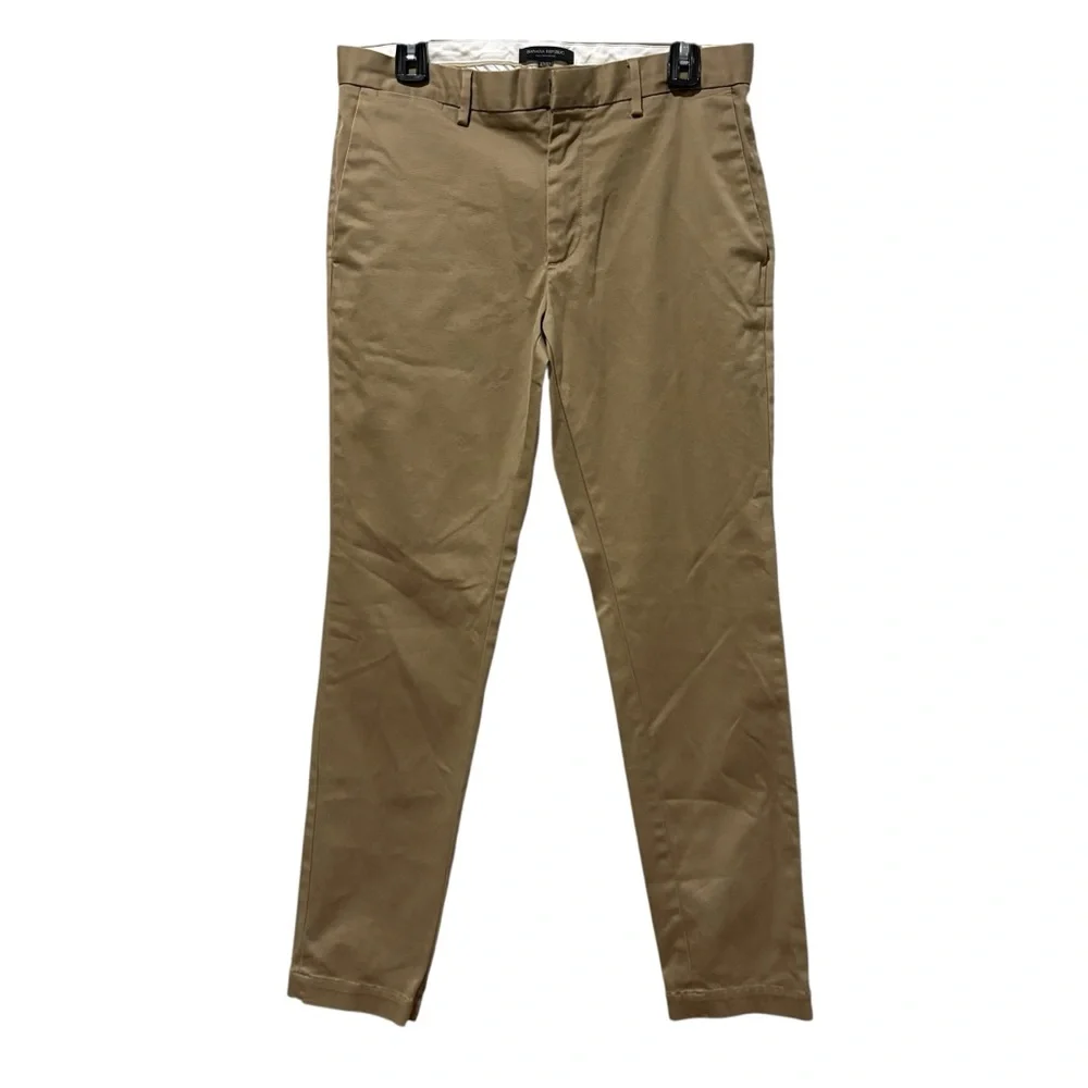 Banana Republic Fulton Men’s stretch chino pants size 32